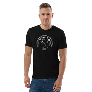 Sustainable T shirt, 100% Organic cotton, 'Planet Earth' Unisex