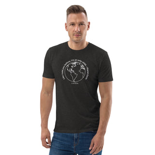 Sustainable T shirt, 100% Organic cotton, 'Planet Earth' Unisex