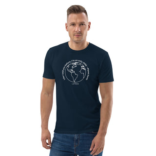 Sustainable T shirt, 100% Organic cotton, 'Planet Earth' Unisex