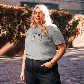 Sustainable T shirt, 100% Organic cotton, 'Planet Earth' Unisex