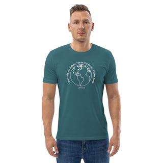 Sustainable T shirt, 100% Organic cotton, 'Planet Earth' Unisex