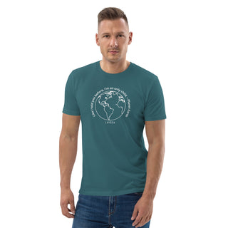 Sustainable T shirt, 100% Organic cotton, 'Planet Earth' Unisex