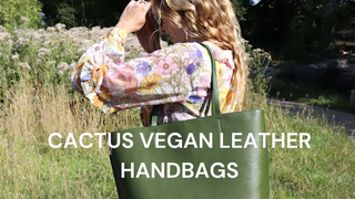 Cactus Vegan Leather Handbags