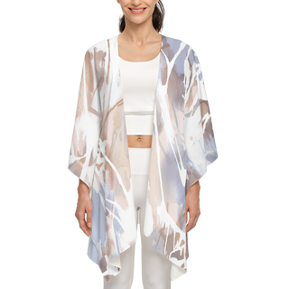 Women's Kimono Silk-like Cover Up Wrap (Vitality)