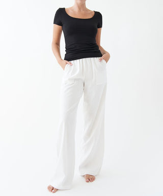 Bamboo, Cotton, and Linen Pants
