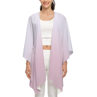 'Lavender Sunrise' women's kimono by Lavada. Recycled and eco friendly.