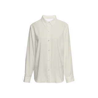 Alabaster Women's Sustainable Long Sleeve Button-Down Shirt