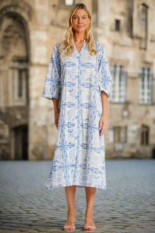 Cotton Kaftan Dress-3