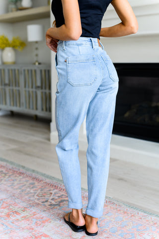 Vintage Denim Jogger Pants