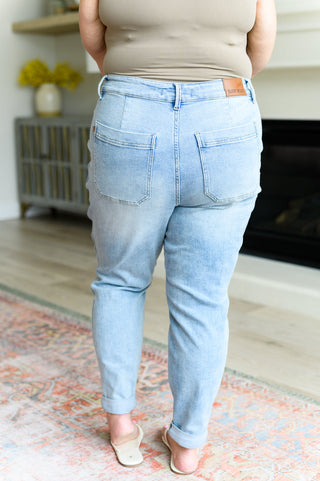 Vintage Denim Jogger Pants