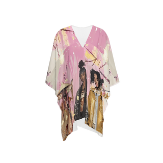 Women's Kimono Silk-like Cover Up Wrap (Fashion Forward)