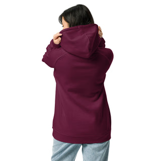 Sustainable "Planet Earth" Unisex Hoodie, Cotton and Recycled Polyester