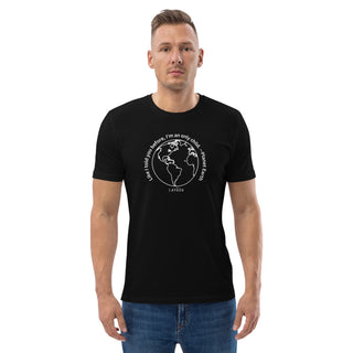 Sustainable T shirt, 100% Organic cotton, 'Planet Earth' Unisex